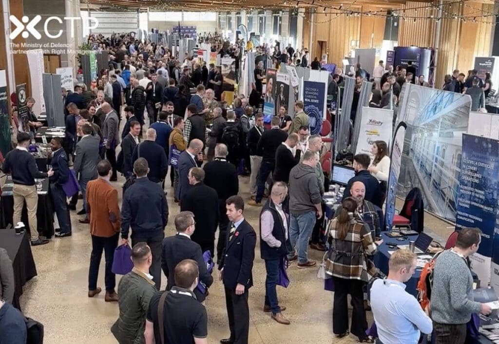 The Employment Fair was hosted by the Career Transition Partnership in Telford