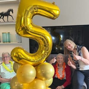 Roden Hall Care Home Celebrates 5th Birthday with Celebratory Event