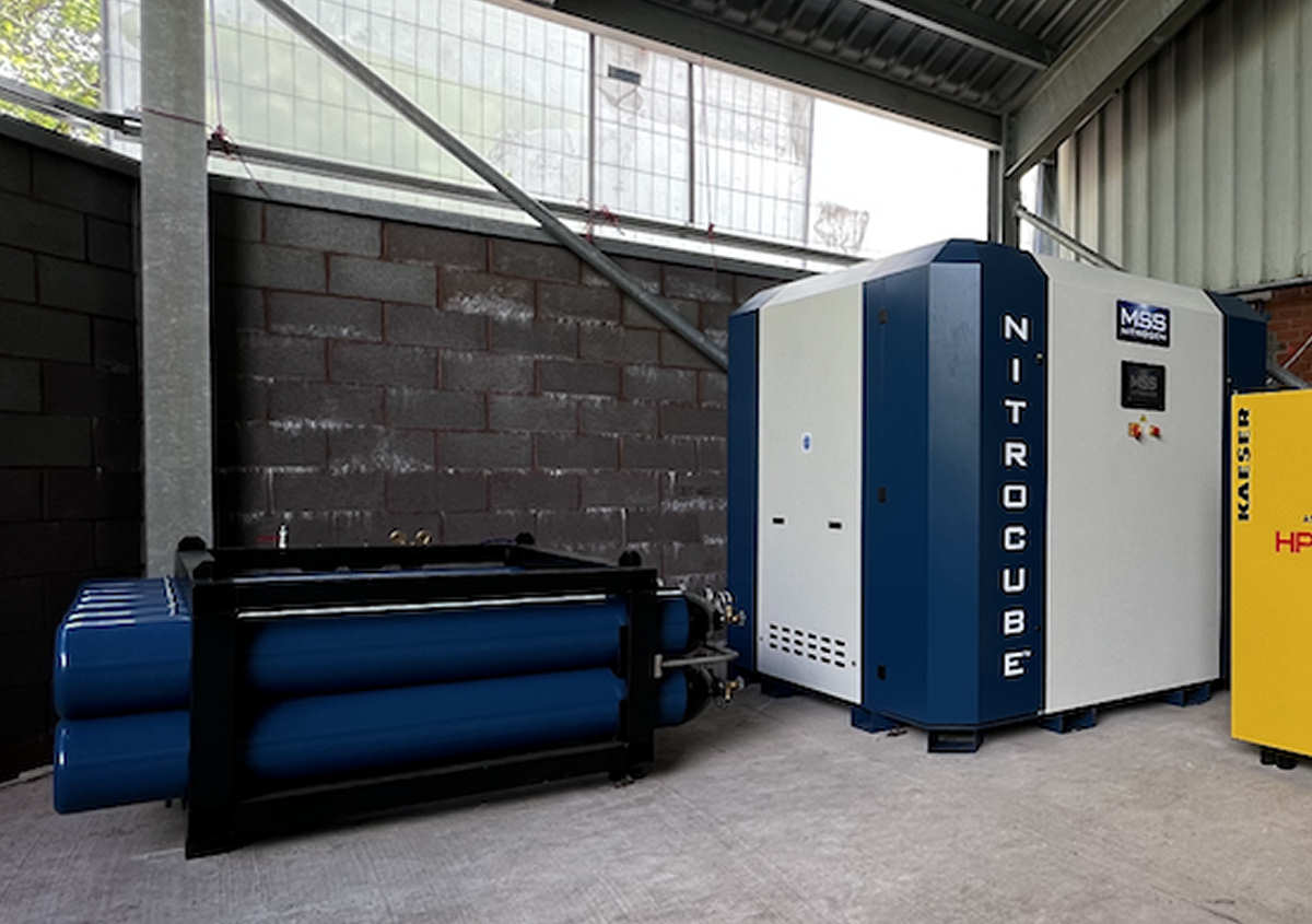 The new Nitrocube 3 aims to generate 100 per cent of the companys requirements onsite eliminating the need for more than 40 bulk gas deliveries a year