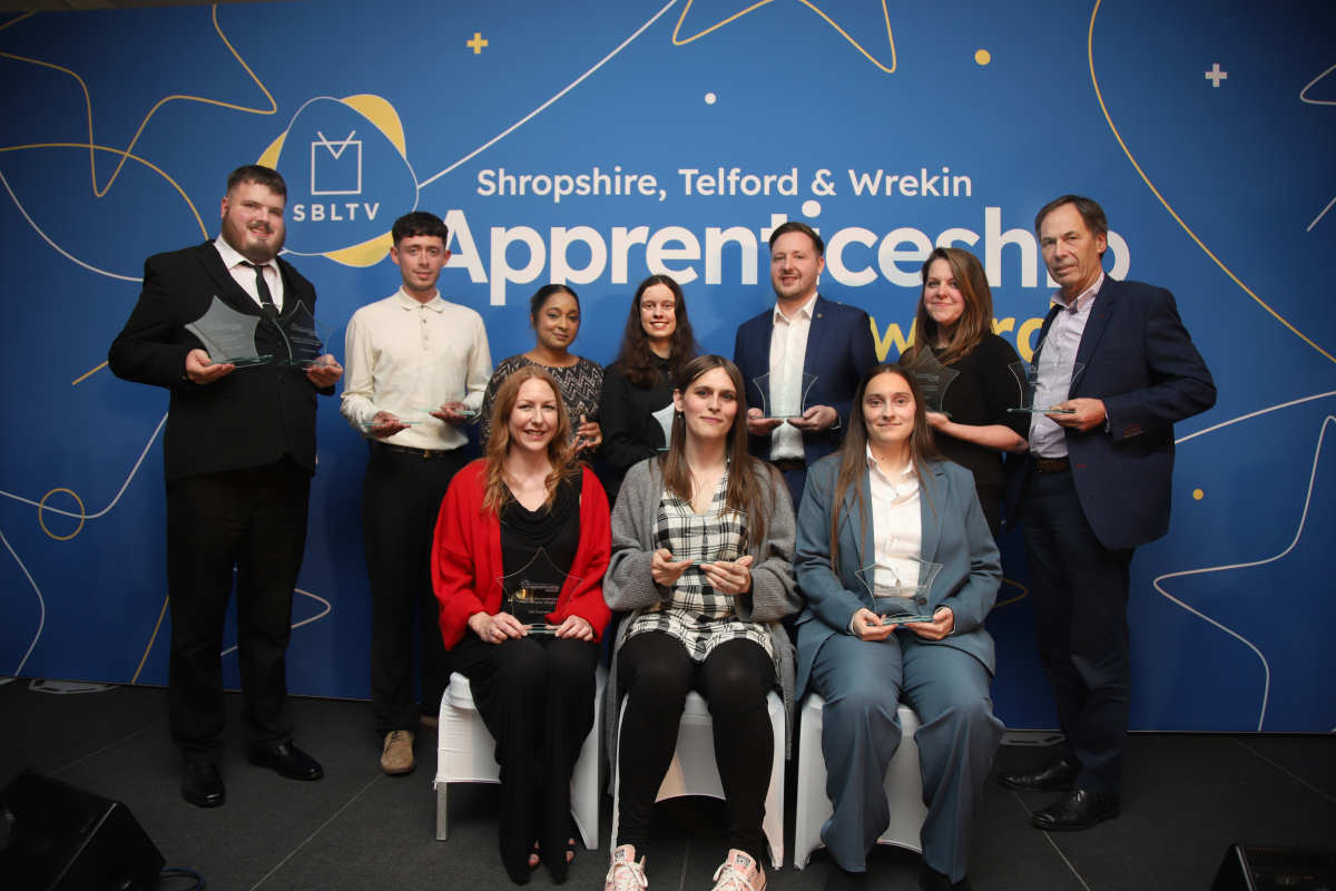 The 2024 Shropshire Telford Wrekin Apprenticeship Awards winners