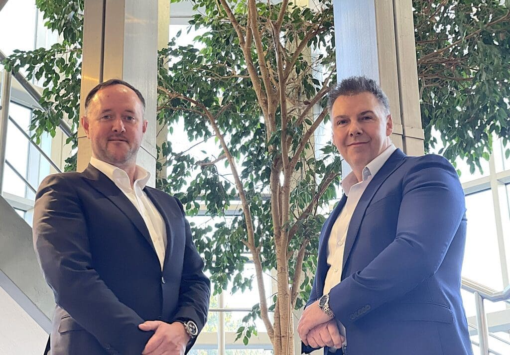 Tom Sykes and Wayne Howells of Stiperstone at Grosvenor House Central Park Telford