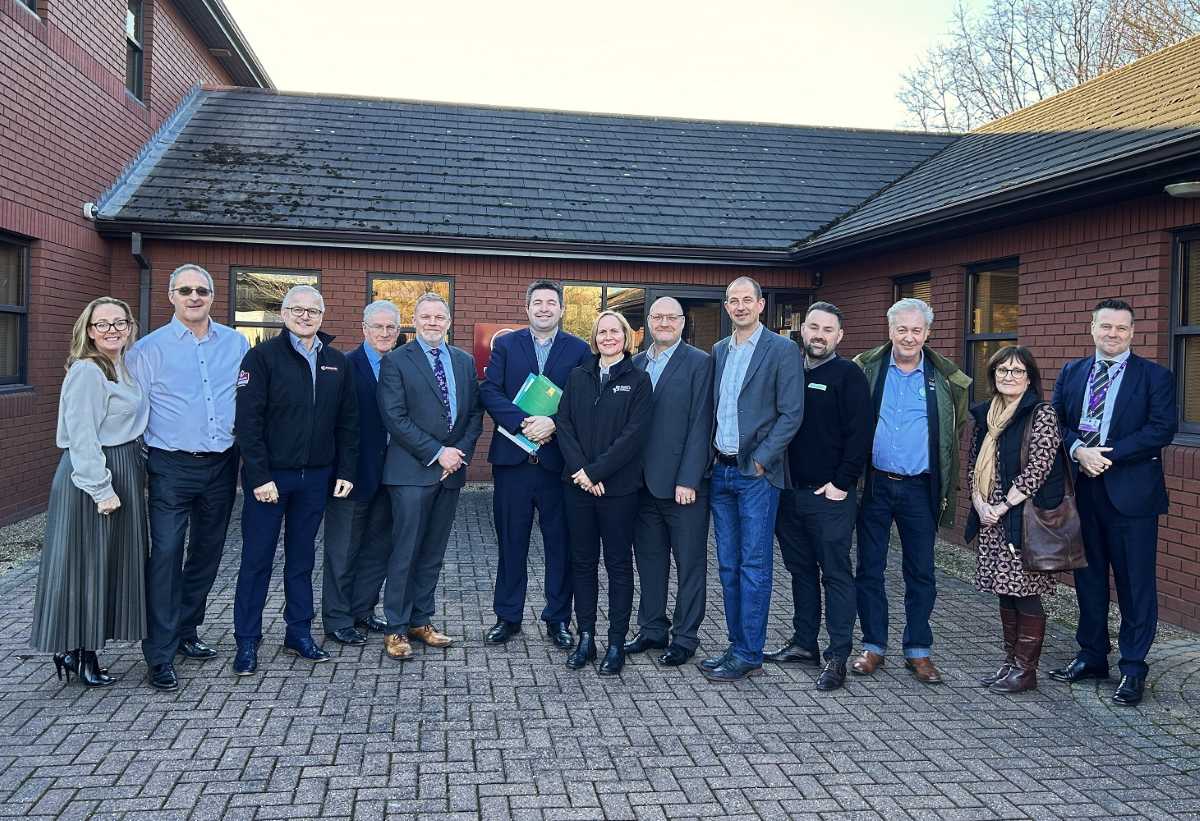 Delegates at the McPhillips headquarters at Hortonwood