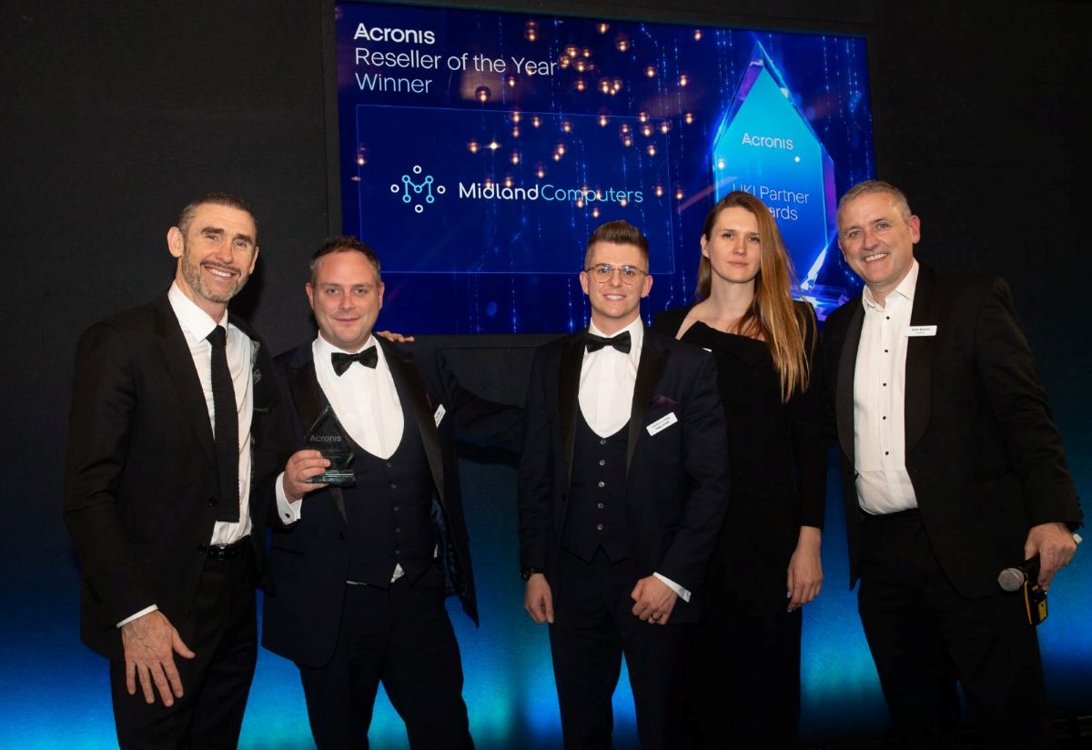 Midland Computers Acronis Reseller of the Year
