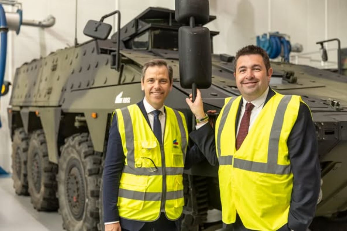 Shaun Davies MP photographed during a previous visit to RBSL