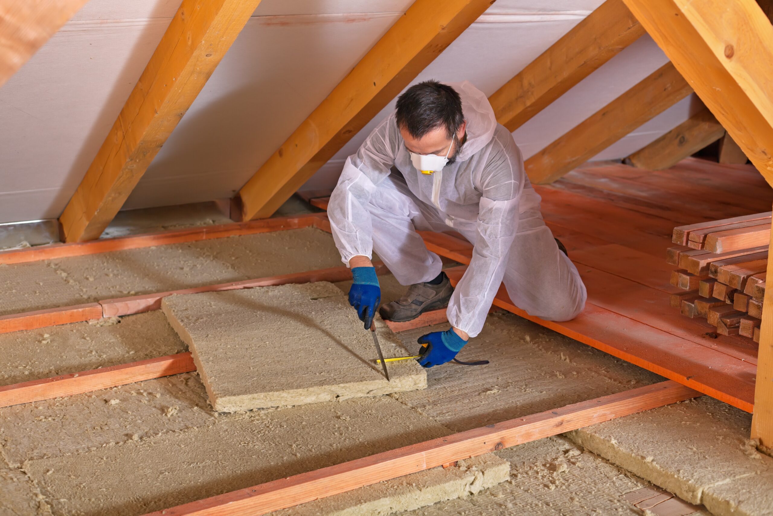 Insulating a loft