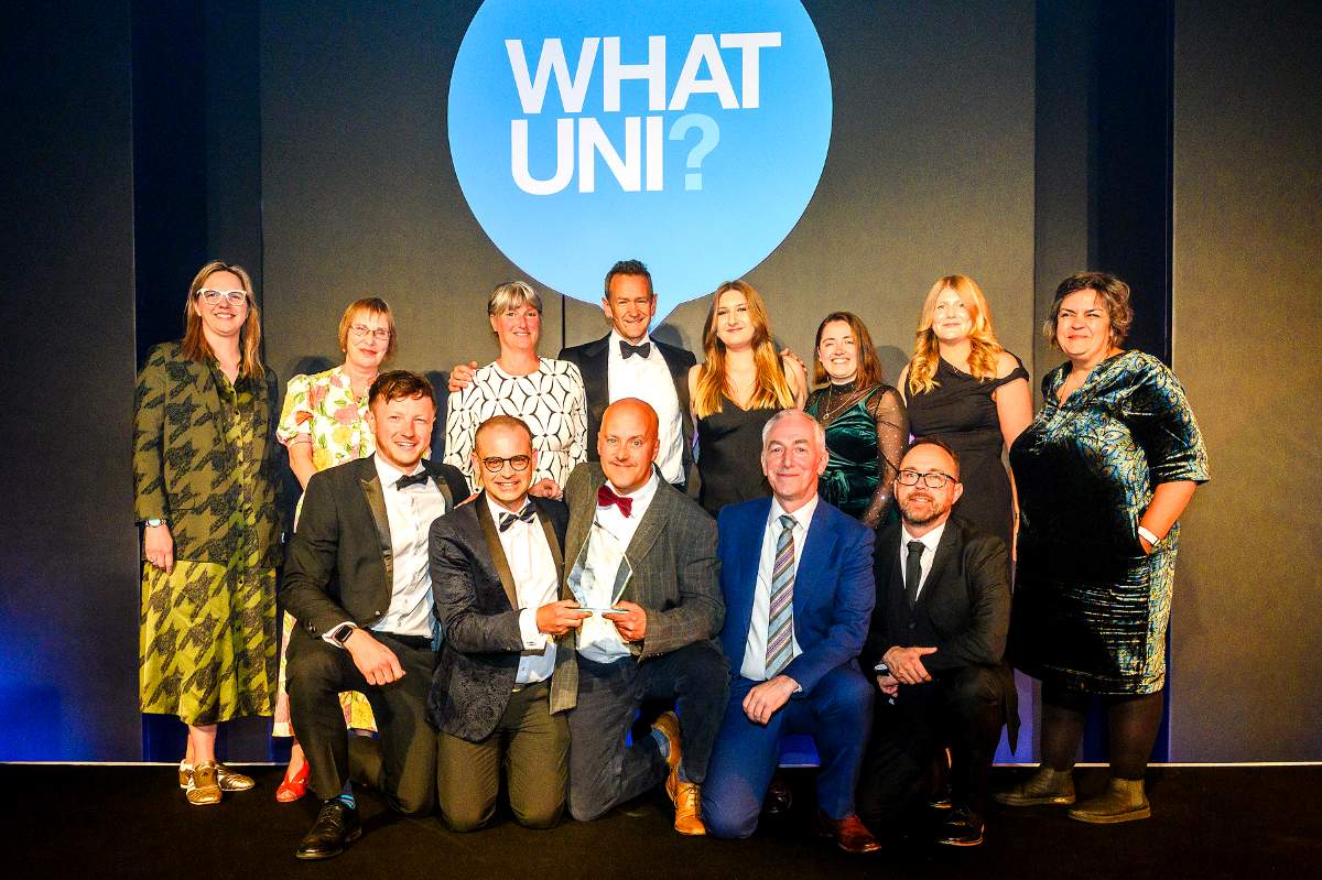 Harper Adams University wins the Award for student Career Prospects at the WUSCAs 2