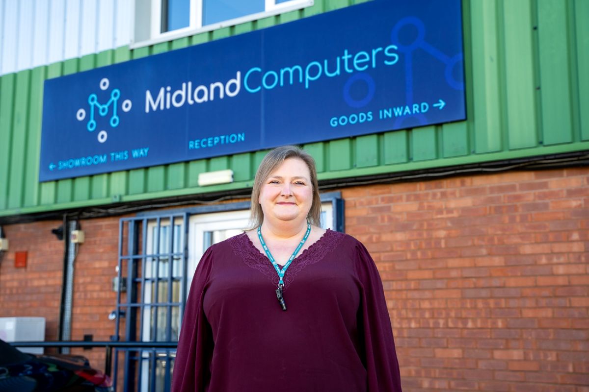 Amy Davies MD at Midland Computers