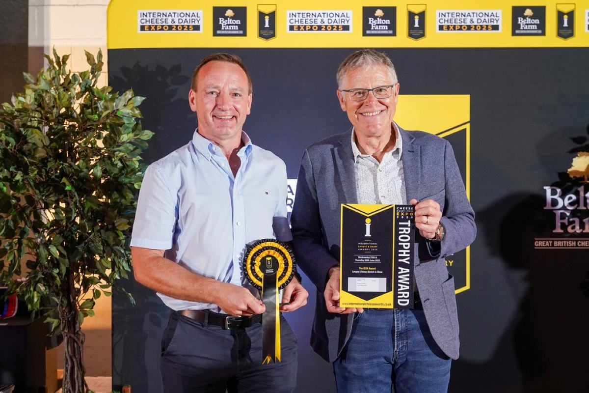 Managing Director Michael Harte left is celebrating the awards win