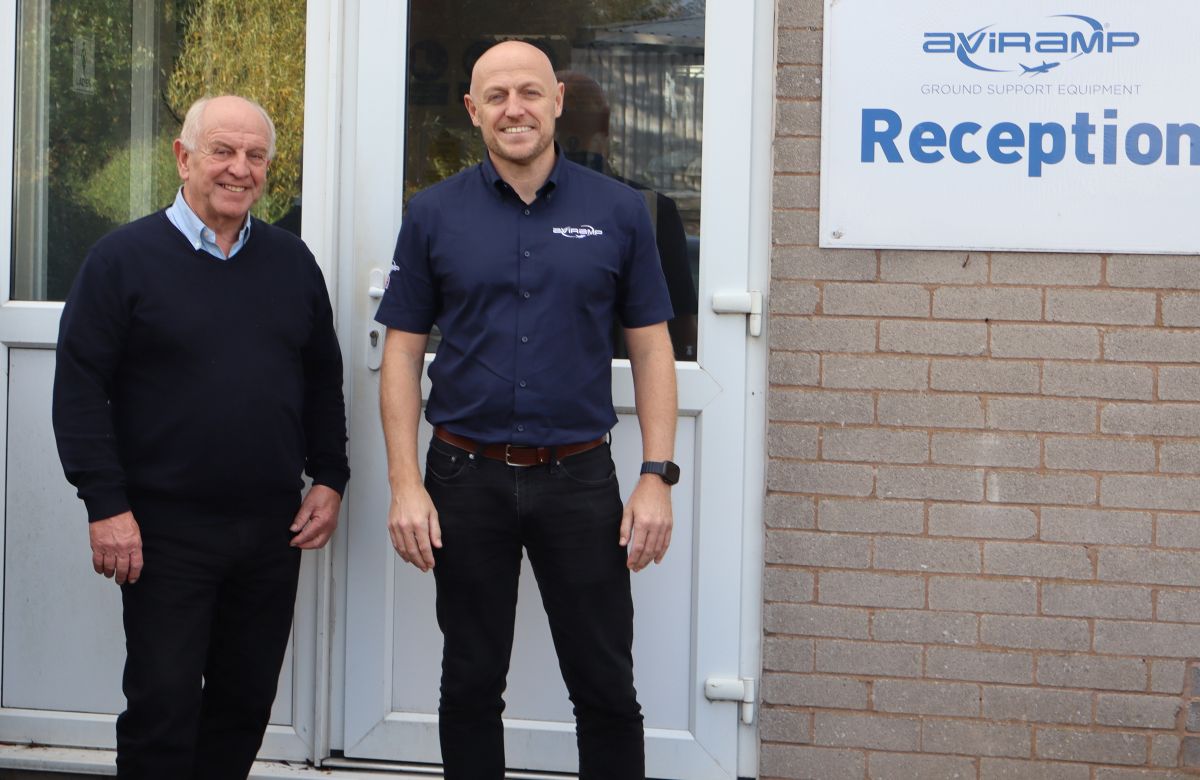 Graham and Adam Corfield of Aviramp