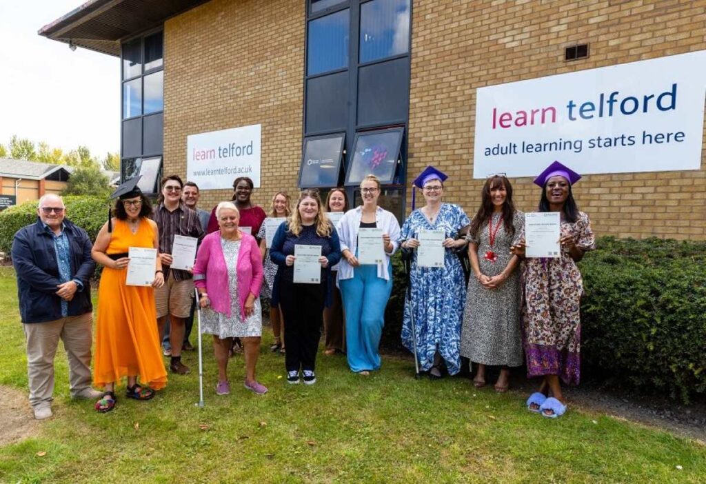 Access to HE learners celebrate their achievement in 2025